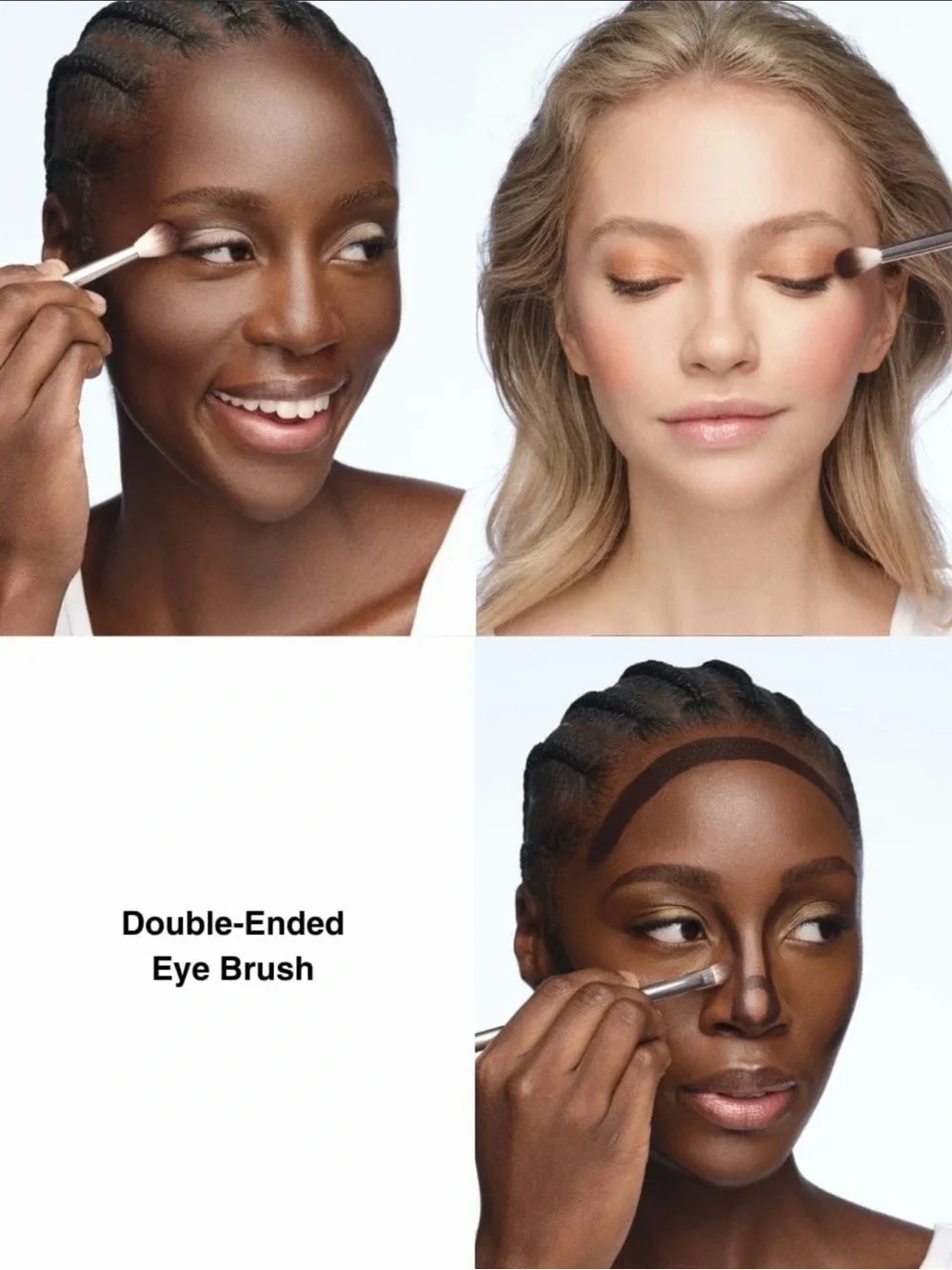 Dibs Dual-Ended Eyeshadow EYE Brush, All in One Brush, BNIB